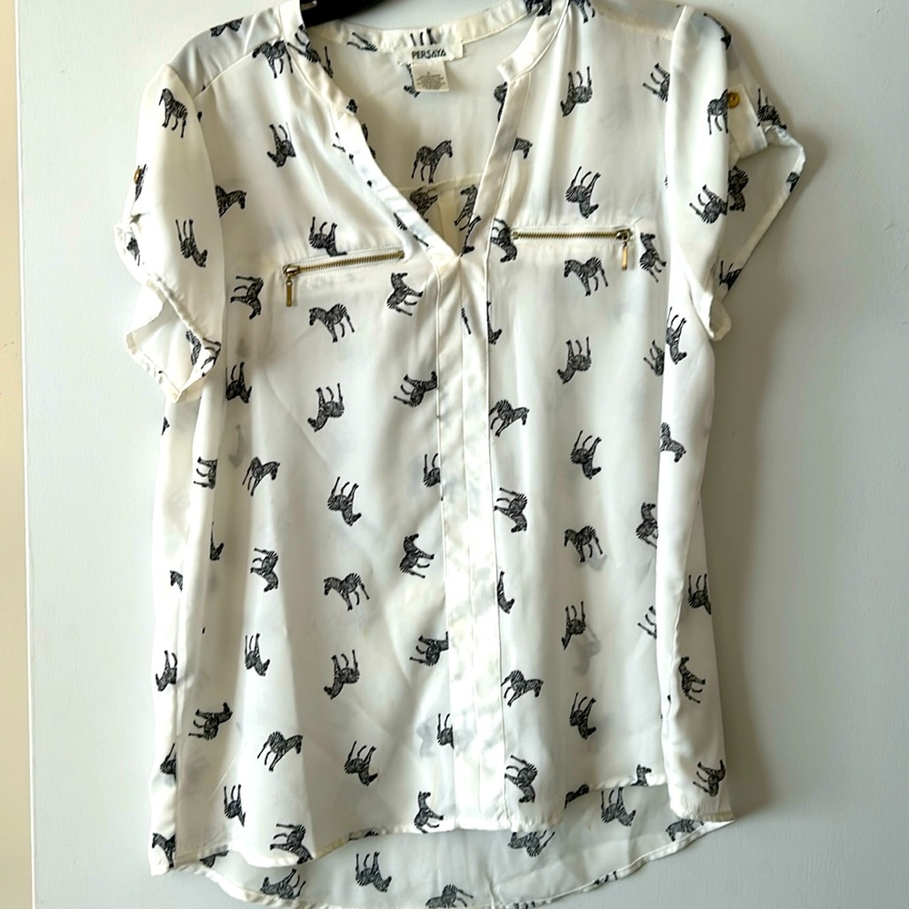 Beautiful zebra blouses